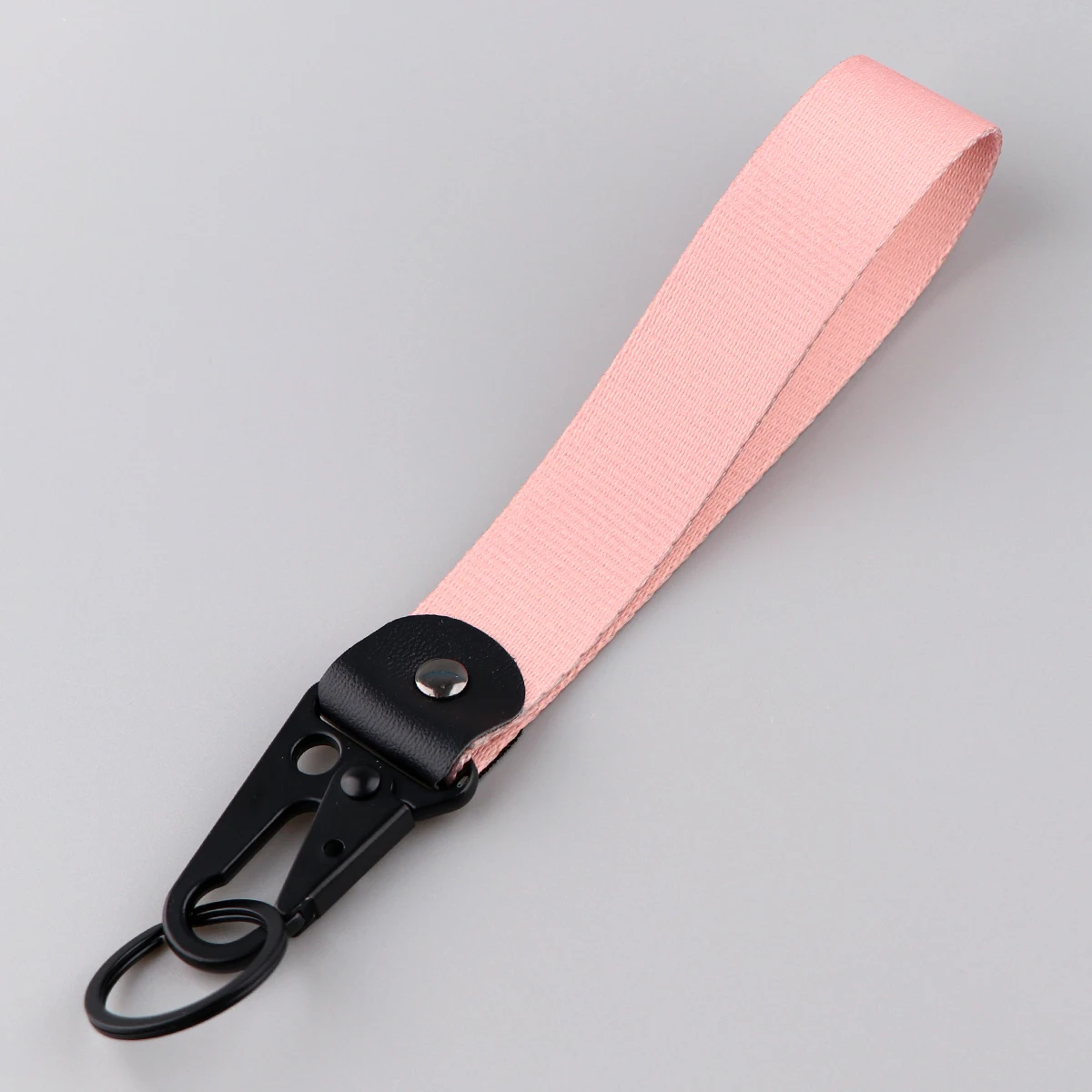 Pure Color Short Rope Wrist Strap Colorful Lanyard for Keys USB Badge Holder Keychain Tags Key Ring Motorcycle Accessories