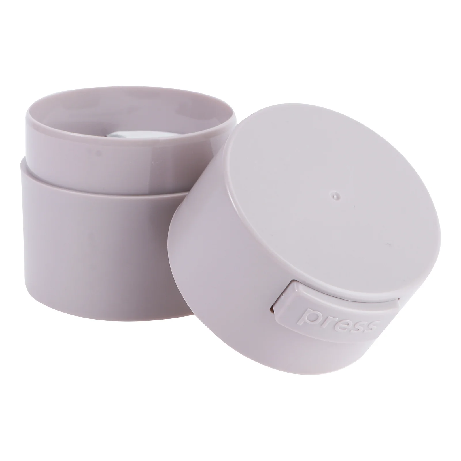 1 قطعة جرة تخزين غراء الرموش دائم سعة كبيرة الصحافة مختومة صندوق تخزين يحافظ على رمش تمديد الغراء الطازجة المحمولة