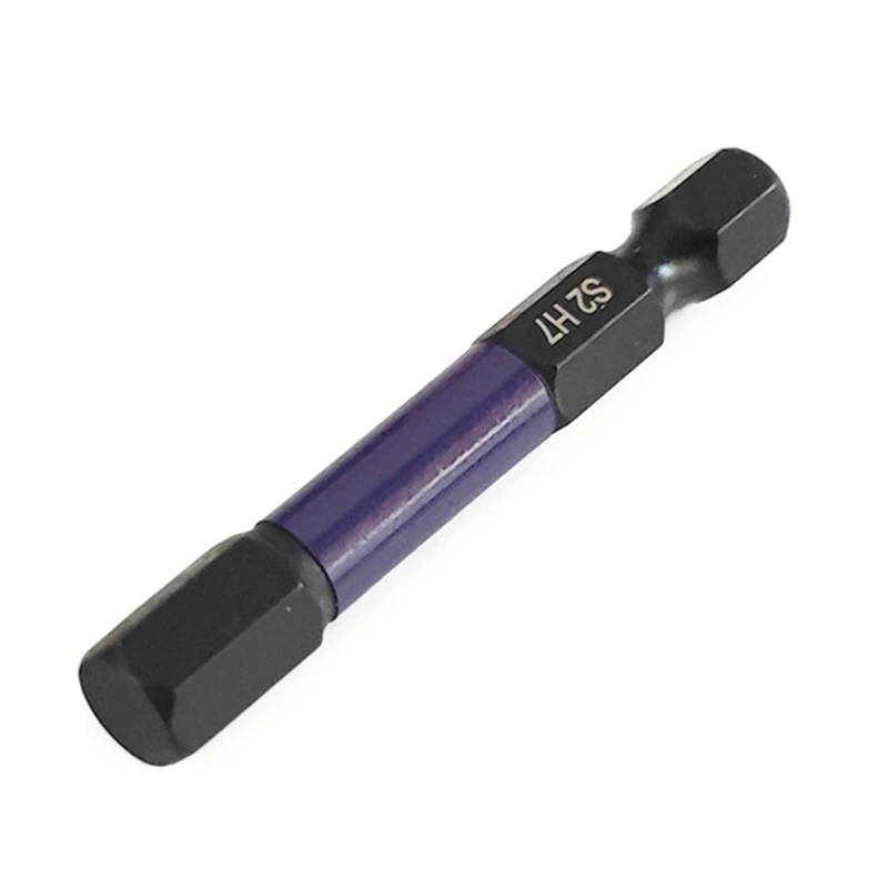Imagem -03 - Magnética Chave Allen Drill Bit Grupo Impacto Cabeça Hex Chave de Fenda Bit Grupo Hex Shank Presentes de Natal 10 Pcs 4