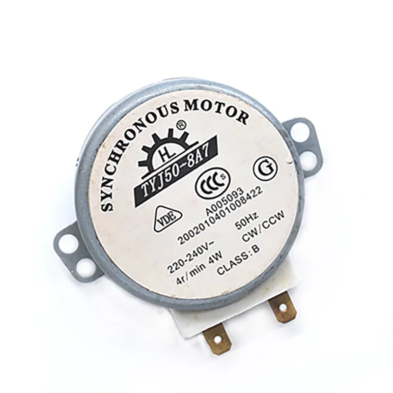 Microwave oven turntable glass plate motor TYJ50-8A7 220v