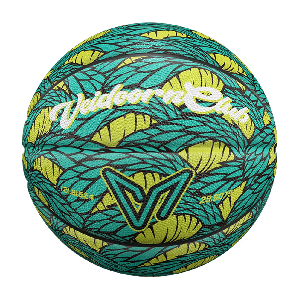 Jeu de basket-ball d'impression de pythons, taille 7, certification officielle, basket-ball avec pompe, filet illac, 3 couches, ballon d'entraînement en plein air