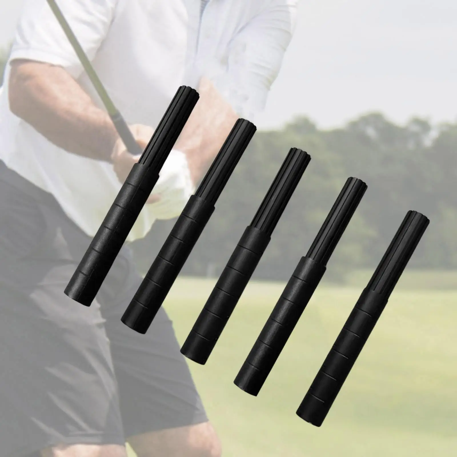 

5x Golf Shaft Extension Length Adjustment Golfer Gifts Putter Extender Rod