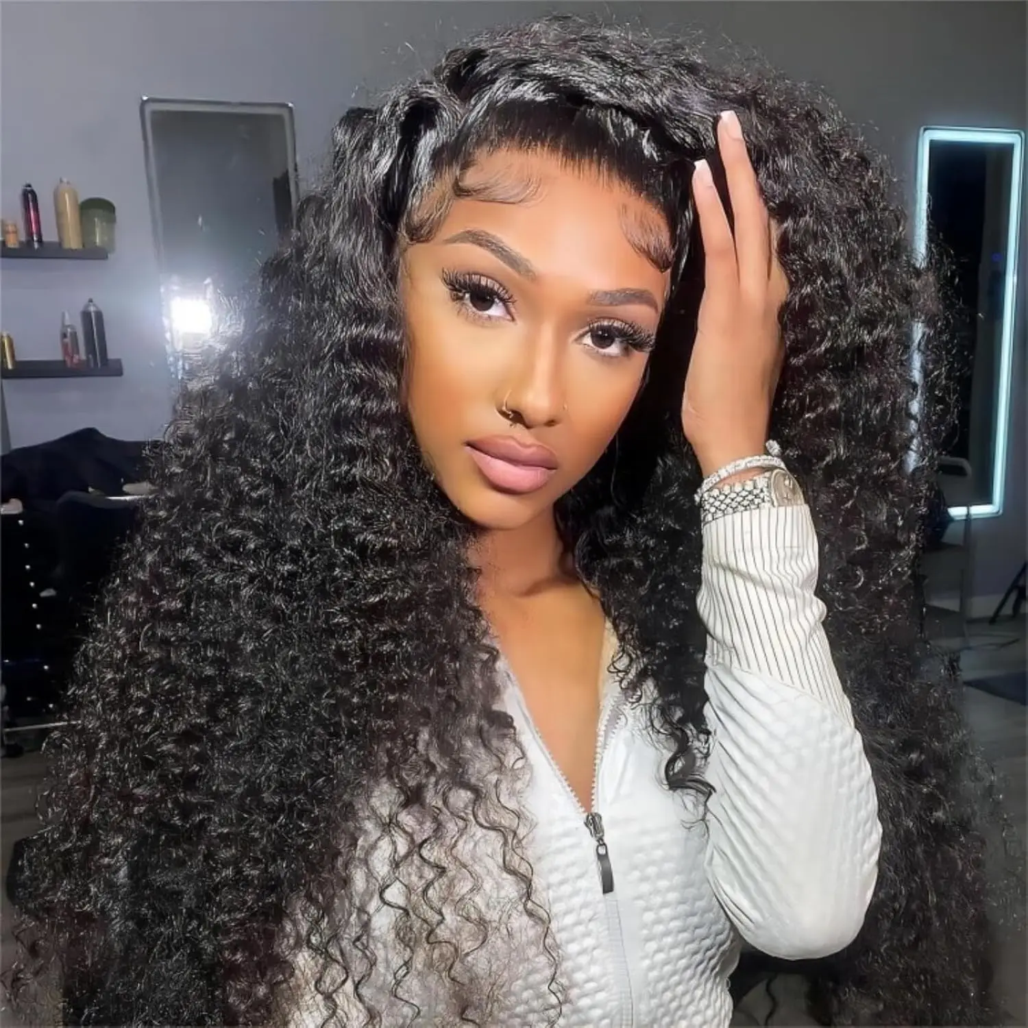 

40 Inch Lace Frontal Wigs Loose Deep Wave Wigs Brazilian Women 40 Inch Curly Human Hair 13x4 13x6 Hd Deep Water Wave Lace Wigs
