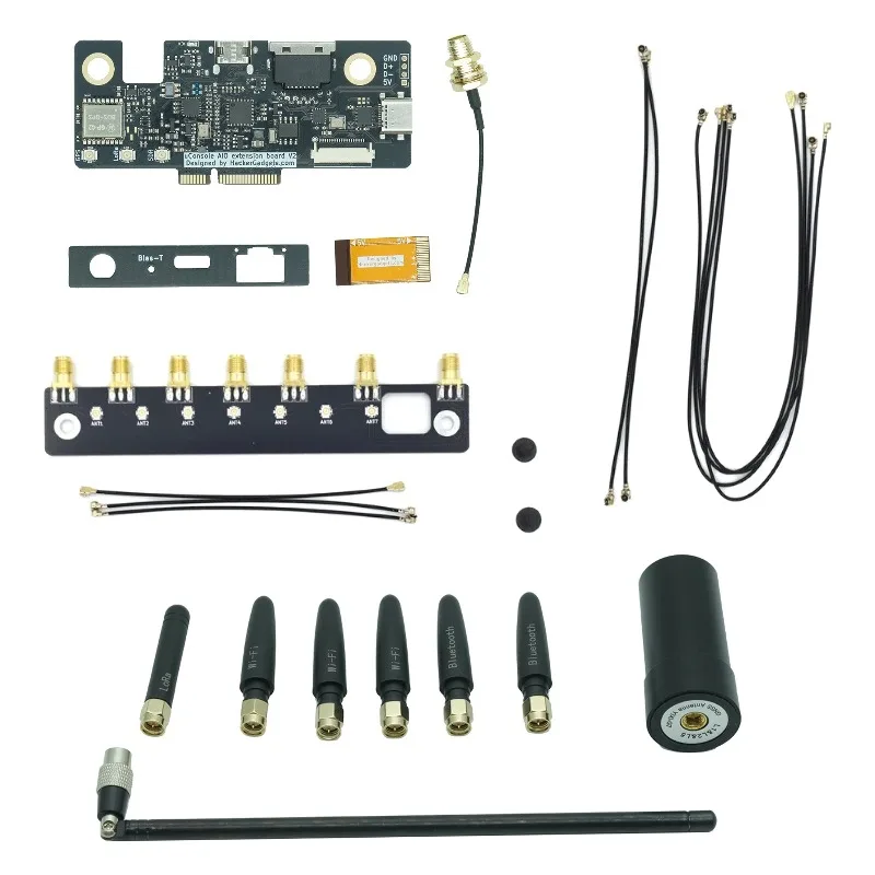UConsole AIO V2 RTL-SDR/GPS/RTC/USB Hub Customized All-in-one Expansion Board Assemble Replace Parts Keyboard Accessories DIY