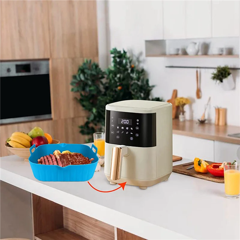 ABUN-4Pcs grande friteuse à Ai - Air Fryer Silicone Pot Liner avis et prix