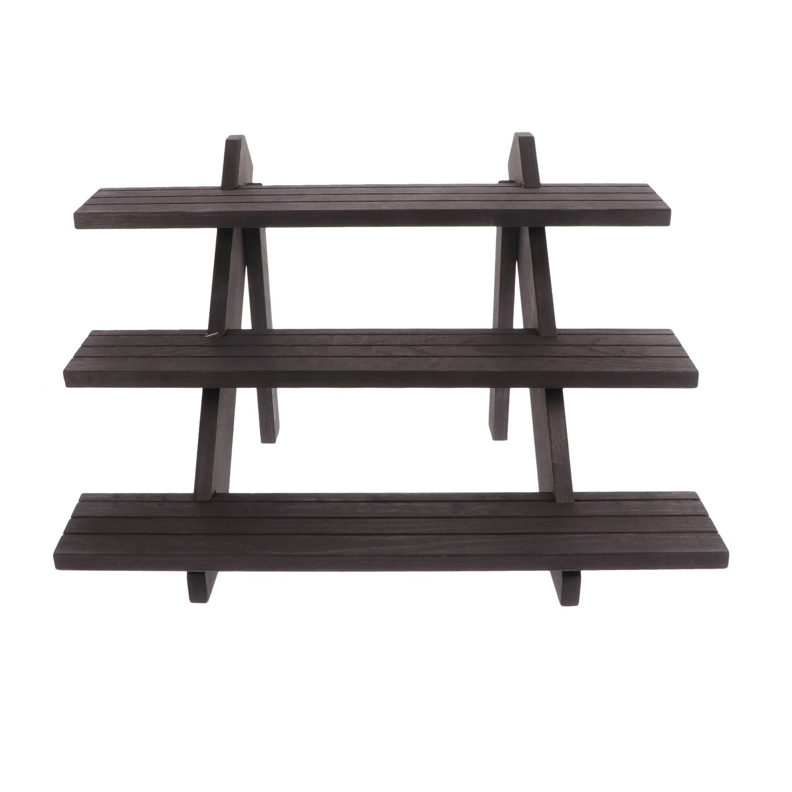 Wooden Jewelry Display Stand Detachable Multi-Layer Jewelry Holder Practical Storage Rack for Earrings Rings Bracelets
