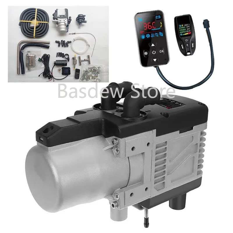 24V/12V Water Heating Diesel Boiler Parking Heater Suitable for Truck Car RV 5000w