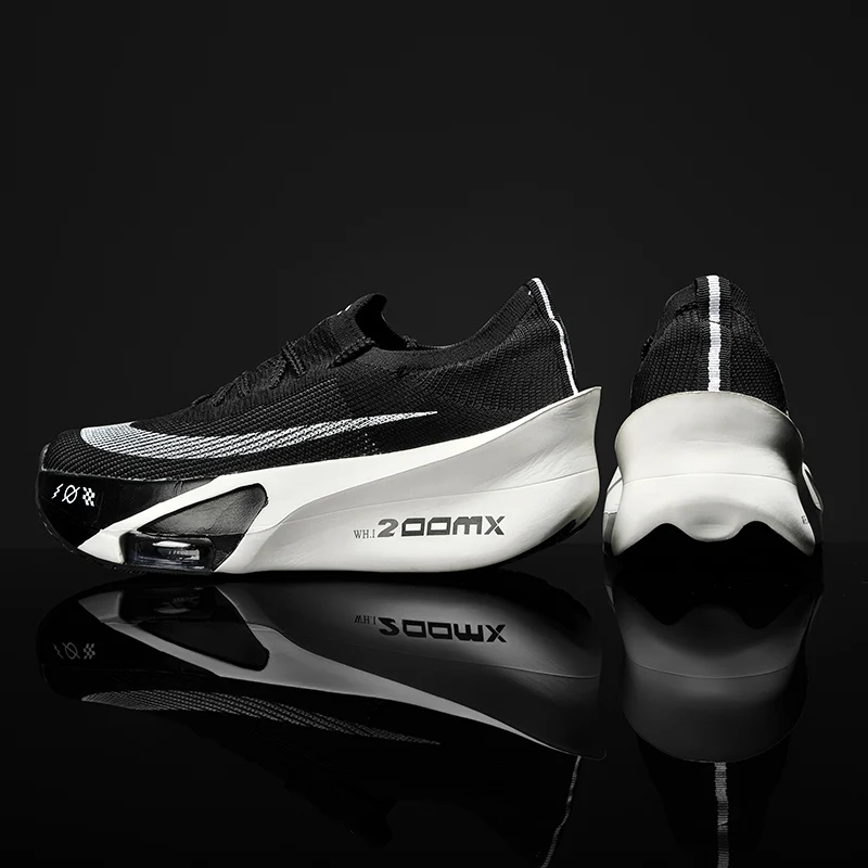 Casual Sneakers Air Cushion Running Shoes Jogging Marathon Men Sports Breathable Lightweight Comfortable Nonskid Leisure Sneaker