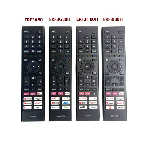 ERF3I80H ERF3G80H ERF3A80 ERF3H80H Remote Control for Hisense Smart Android TV ERF3C80H ERF3D80H ERF3E80H ERF3AB80H ERF3N80H