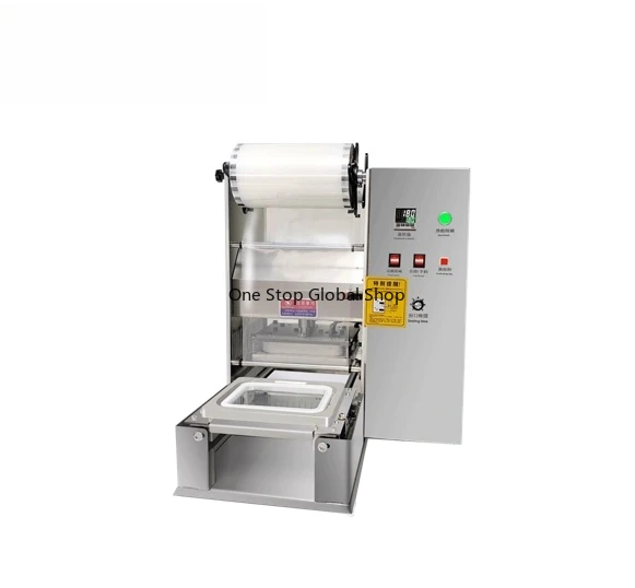 

Automatic Fast Food Box Container Sealing Machine Plastic (PP & PVC) for Take-Away Food Packaging
