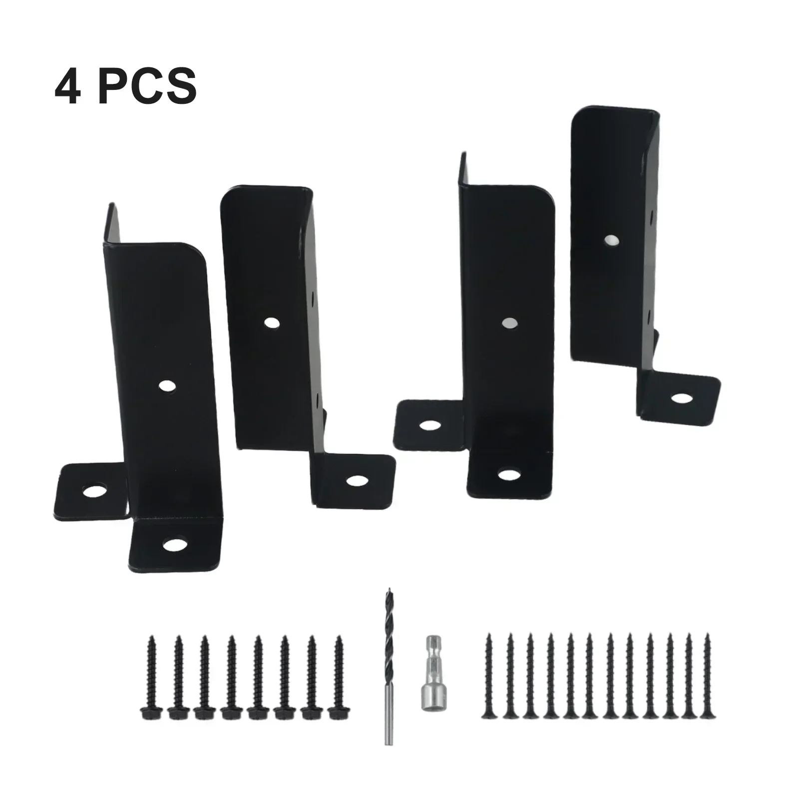 Adjustable Deck Post Anchor Base Brackets Fence Support Product Name Reusable Screws Specifications Accessories