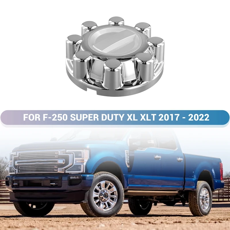 Wheel Center Hub Cap HC3Z-1130-J HC3Z1130J For Ford F-250 F-350 Super Duty 2017-2022