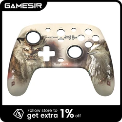 GameSir G7 SE Gamepad Accessories Black Desert Replacement Shell, Carrying Case, Type-C Cable, Colourful Anti-friction Rings