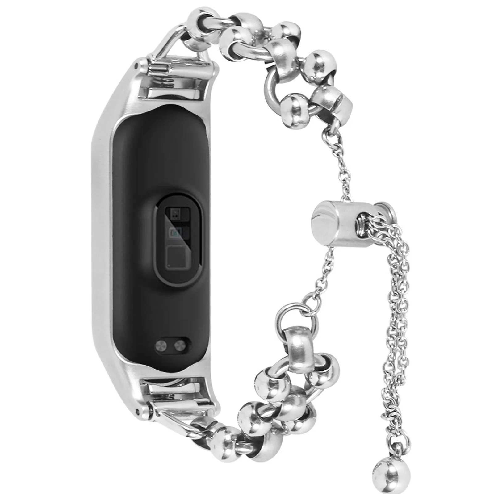 

Stainless Steel Metal Watch Replacement Band for 7 Adjustable Durable Lightweight Comfortable Watch Strap