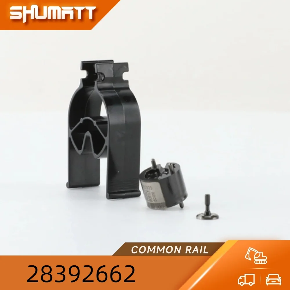 China Made New High Quality 28392662 Injector Control Valve 625C Series Valve Body Single Groove Valve Core Black Without Groove