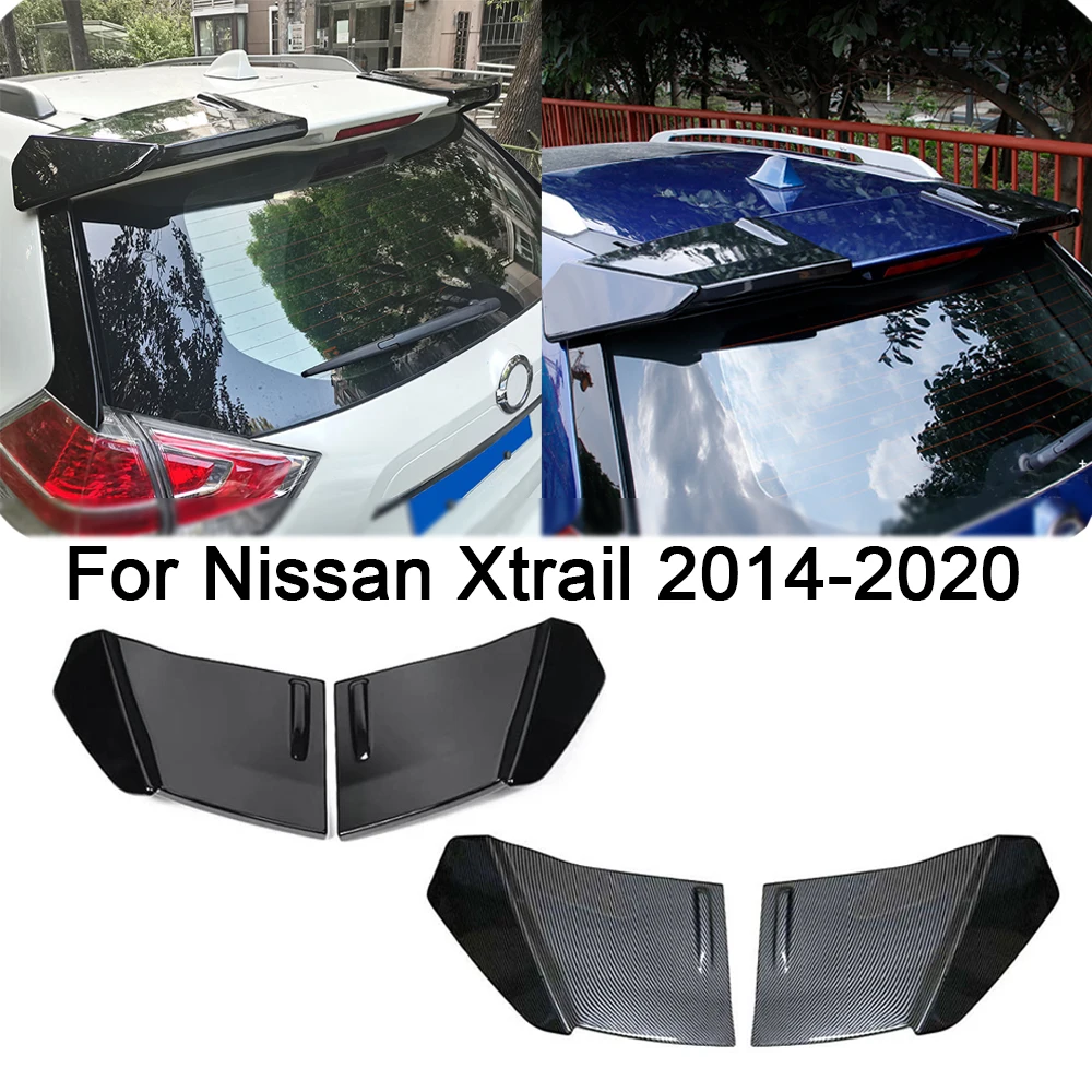 

Для Nissan Xtrail X-TRAIL 2014 2015 2016 2017 2018 2019 2020 задний расширитель крыши спойлер крыло хвостовая отделка модификация обновление