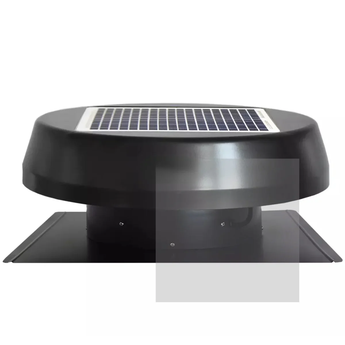 Roof Top Tunnel Green Air Vent High Speed Ceiling Ventilation Solar Powered Attic Heat Extractor Fan 14'' DC Air Circulator Fan