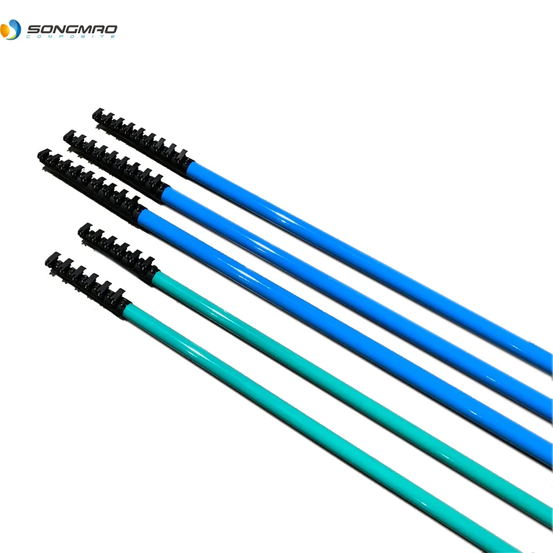 35/40/45ft Carbon Fiber Telescopic Pole, Extendable Water Fed Pole for Window Cleaning