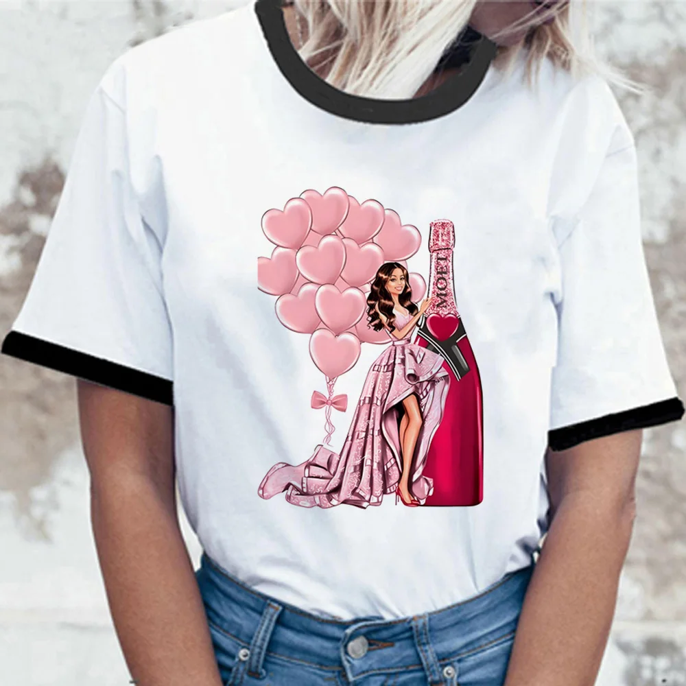 

Women Print Tee women graphic anime Y2K top female Japanese clothes