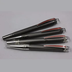 Luxury MB Monte Ballpoint Pen Roller Ball PenSpeed Metal Balck Grey Ball Point Pens StationeryGift Blanc ink pen