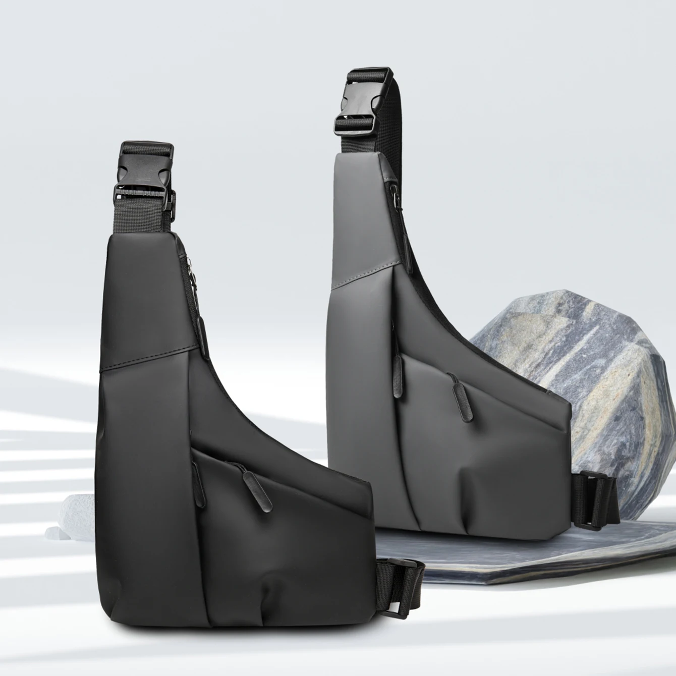 

Fashionable Multifunctional Chest Bag, Adjustable Shoulder Strap, Sports Chest Bag, Casual Crossbody Bag, Cycling Chest Bag, Etc
