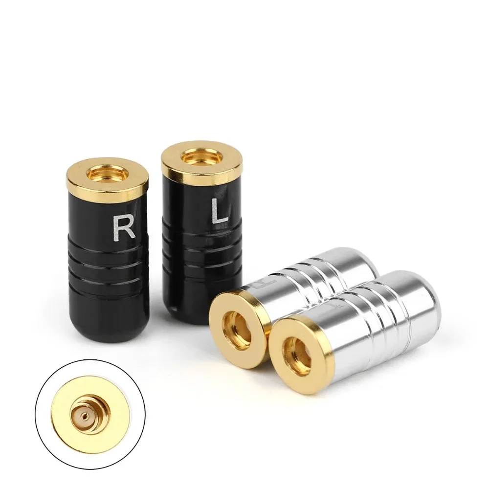 Jack Female MMCX Pins HiFi Headphone Pin Jack For UE900 SE535 SE215 W10 W20 W30 Earphone Audio Plug Solder Wire Connector