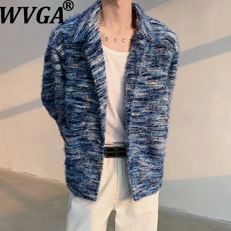 

WVGA весна осень новые мужские разноцветные модные рубашки с отложным воротником и длинными рукавами, шикарные нишевые повседневные топы с мягкой подкладкой на плечах W16188