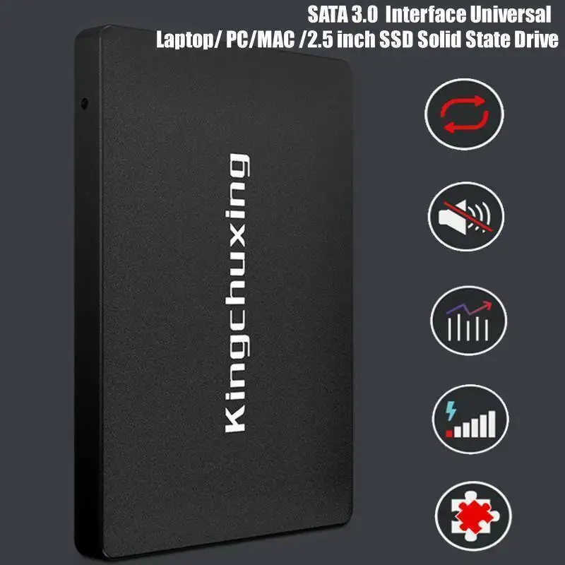 Imagem -04 - Kingchuxing-disco Rígido Ssd para Notebook e Laptop Sata 1tb 128gb 2256gb 2.5 Ssd Drive