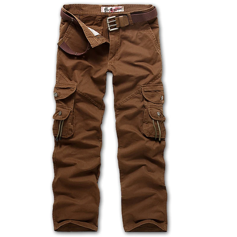 

New Fashion Men Cargo Pants Baggy Pants Cotton Trousers M-3XL AYG16