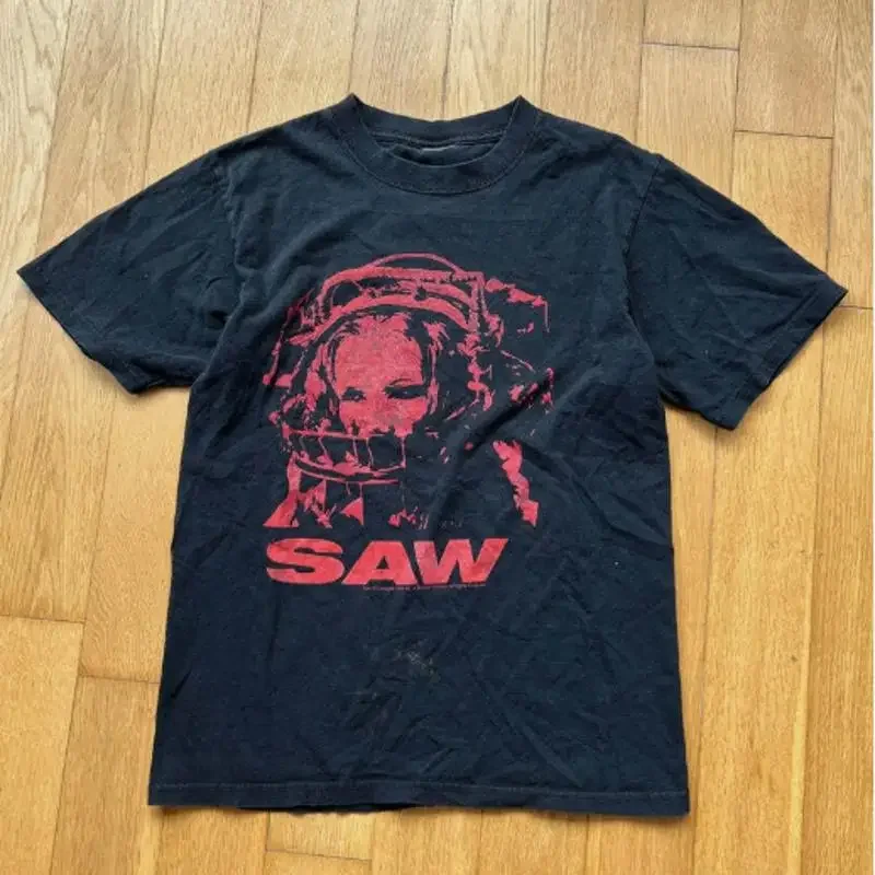 Saw Movie Short Sleeve T Shirt Black Tee