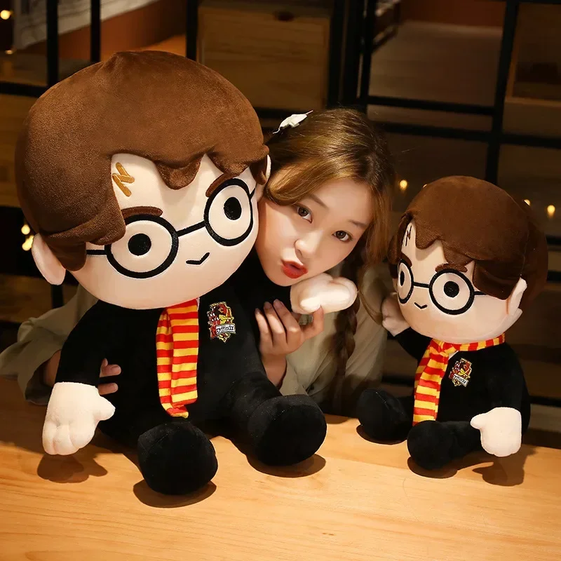 Harries Potters Plush Doll Peripherals Ron Anime Figure 20cm Soft Stuffed Toys Cartoon Model Ornaments Children Birthday Gifts