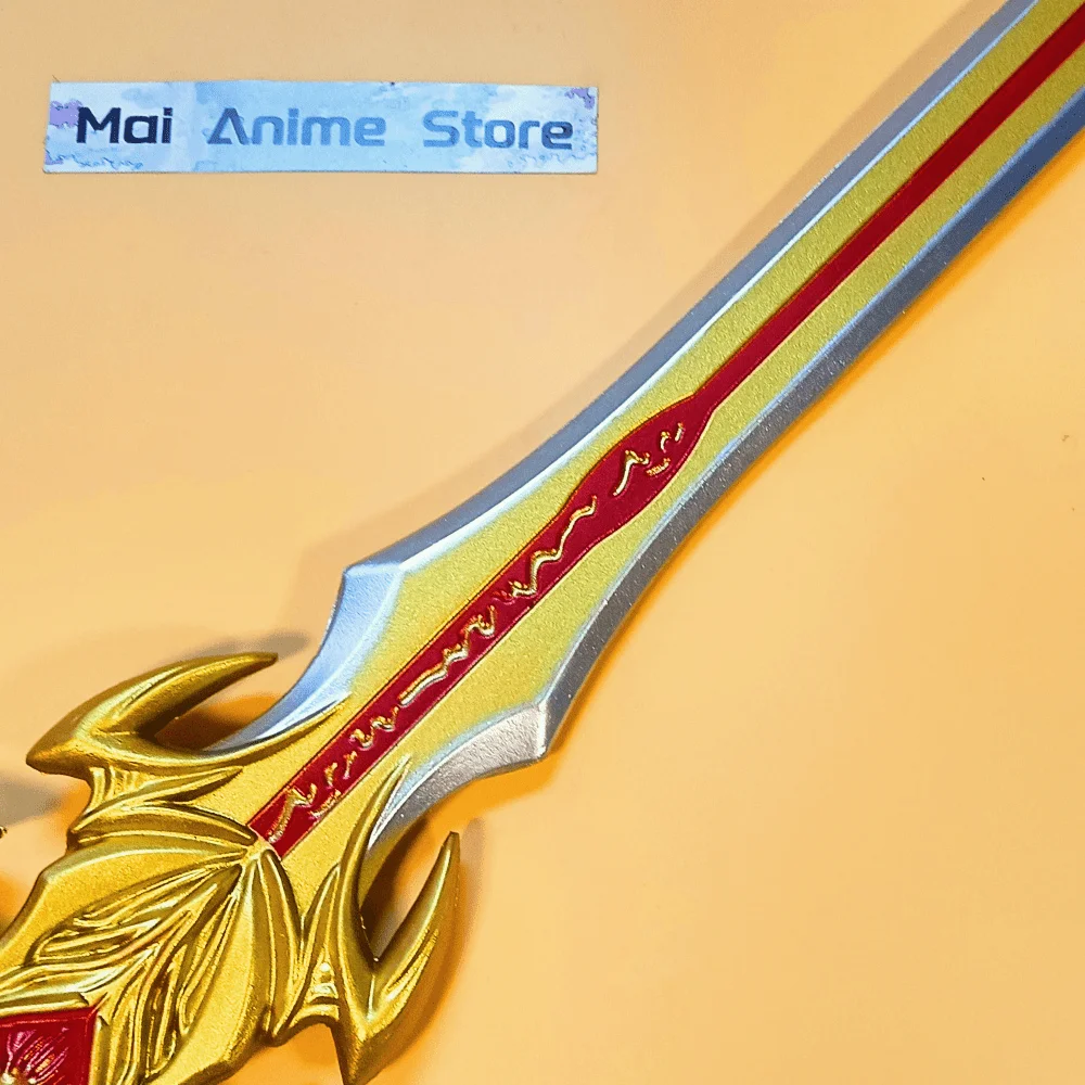 40 بوصة الذهب الروح لاند كاتانا أنيمي تأثيري الدعامة السيف النينجا الحجم الحقيقي اليابانية كاتانا الأصلي الساموراي صابر لعبة غير حادة هدية #2