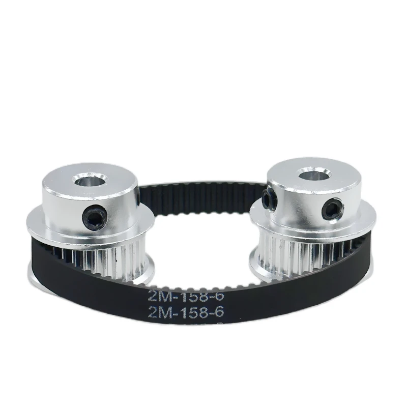 GT2 Timing Pulley With 30 Teeth and 30 Teeth Reduction 1:1 Belt Width 6/10mm Inner Hole 5-12mm Synchronous Gear 3D Printer Parts