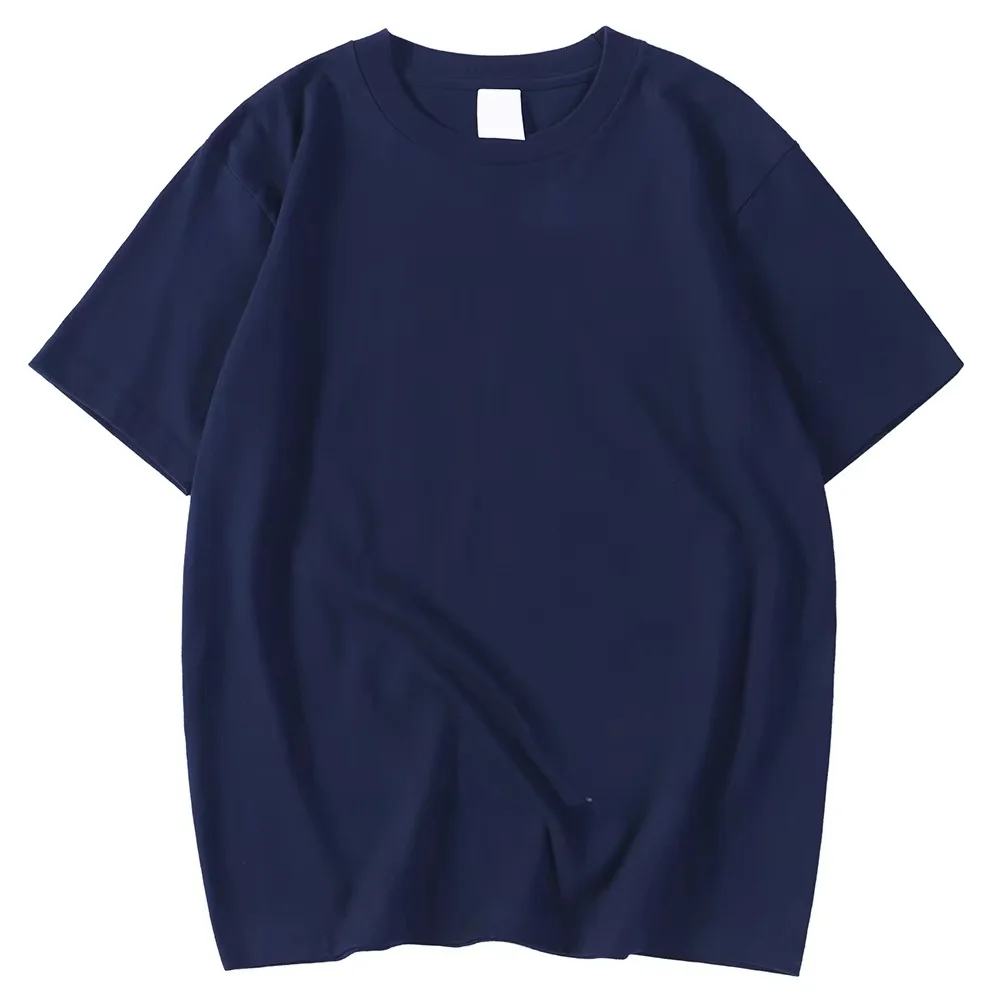 New Candy Color 100% Cotton T-Shirts Men Women 14 Colors Oversized Short Sleeves High Quality Brand Tee Clothing Soft T Shirts
