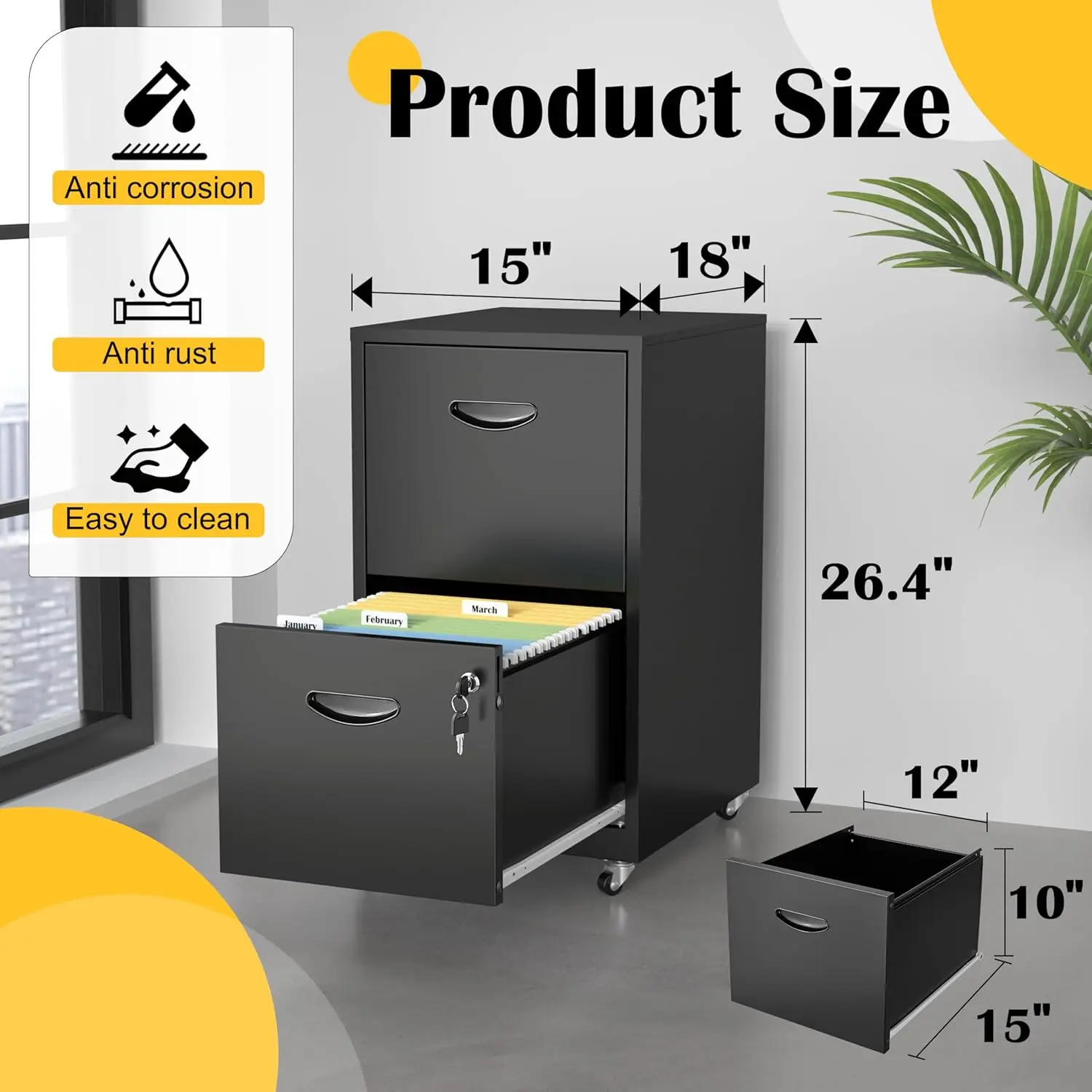 Thumbnail 3 - #3 File Cabinets Sale
