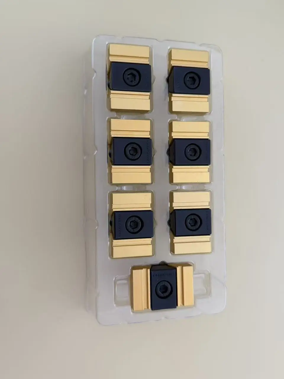 

OK Vise CNC Batch Product Processing Precision Fixture Multi Station Fixed Small Inner Support Clamping Block E06 E06L E08 E08L