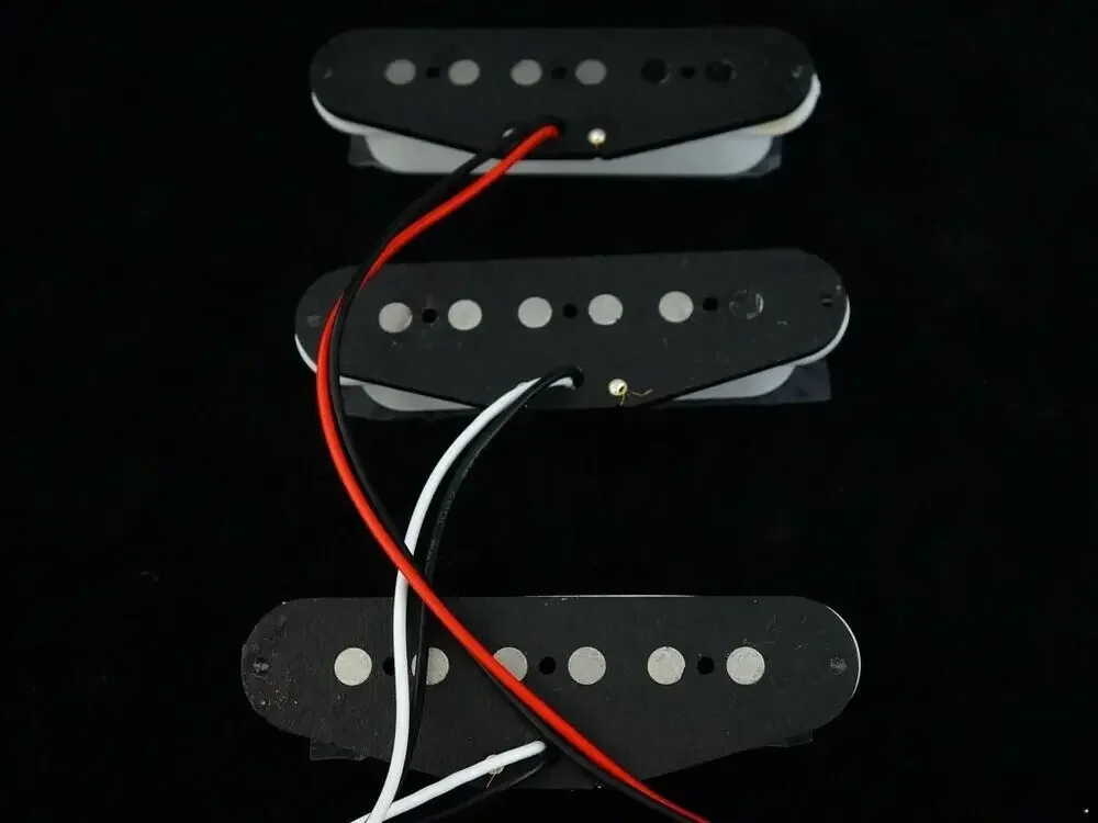 New Wilkinson WOHAS Alnico 5 Single coil Pickup For Electric Guitar White - view 2