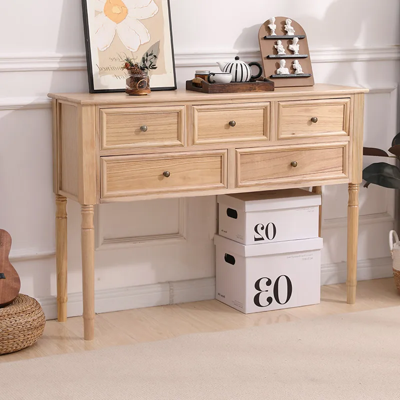 

Entrance cabinet, chest cabinet, solid wood American storage, locker, foyer cabinet, bedroom, living room against the wall, ches