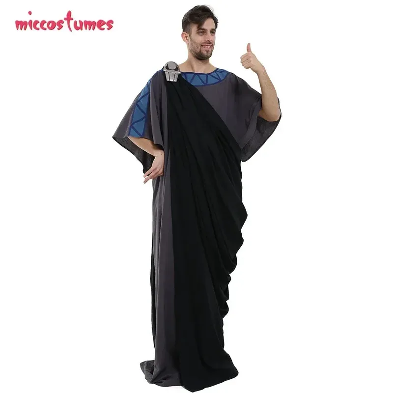 

Костюм греческого бога Miccostumes, мужской наряд для костюмов для косплея на Хэллоуин
