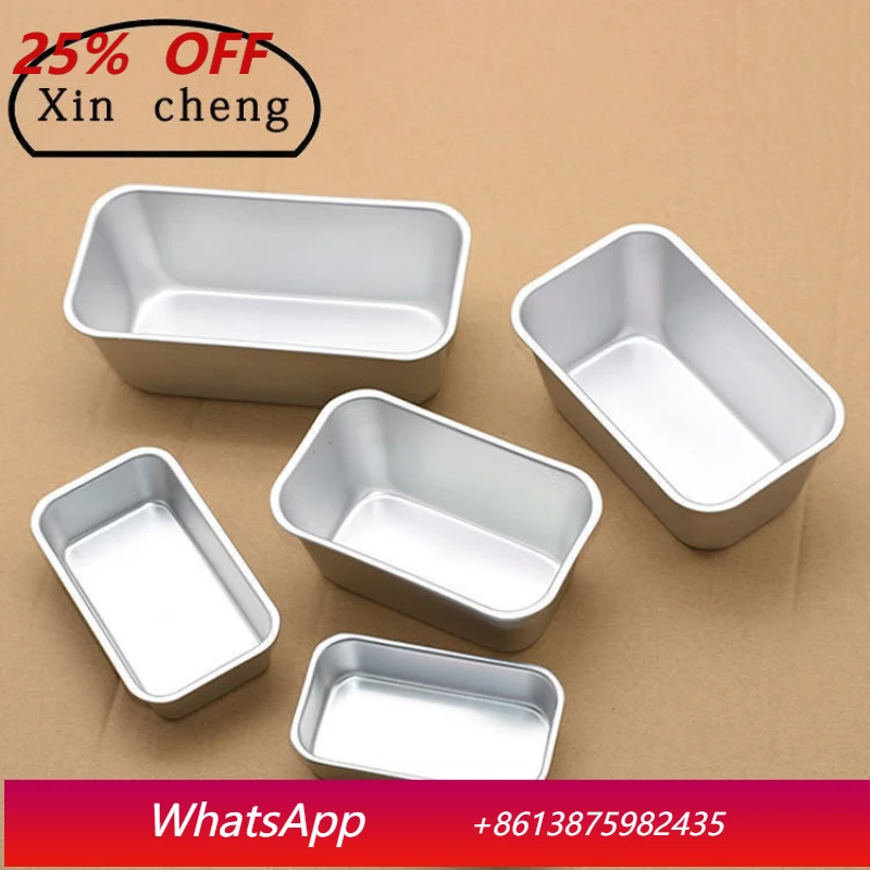 

LH square bag box mold aluminum alloy toast mold baking cake non-stick