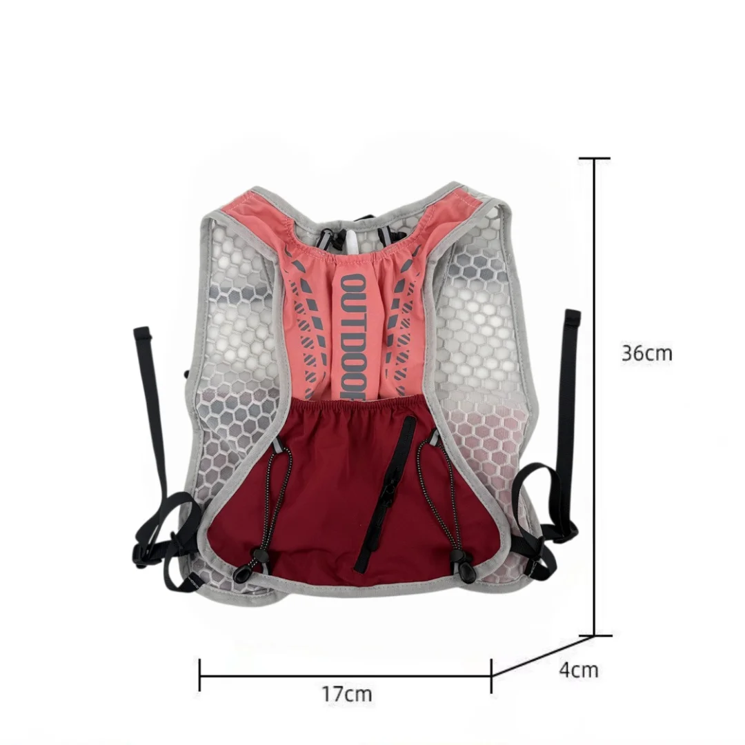 Unisex Running Outdoor Water Bag Backpack for Mountaineering Off-Road Marathon Hiking - Adjustable Comfortable Sports Hydration