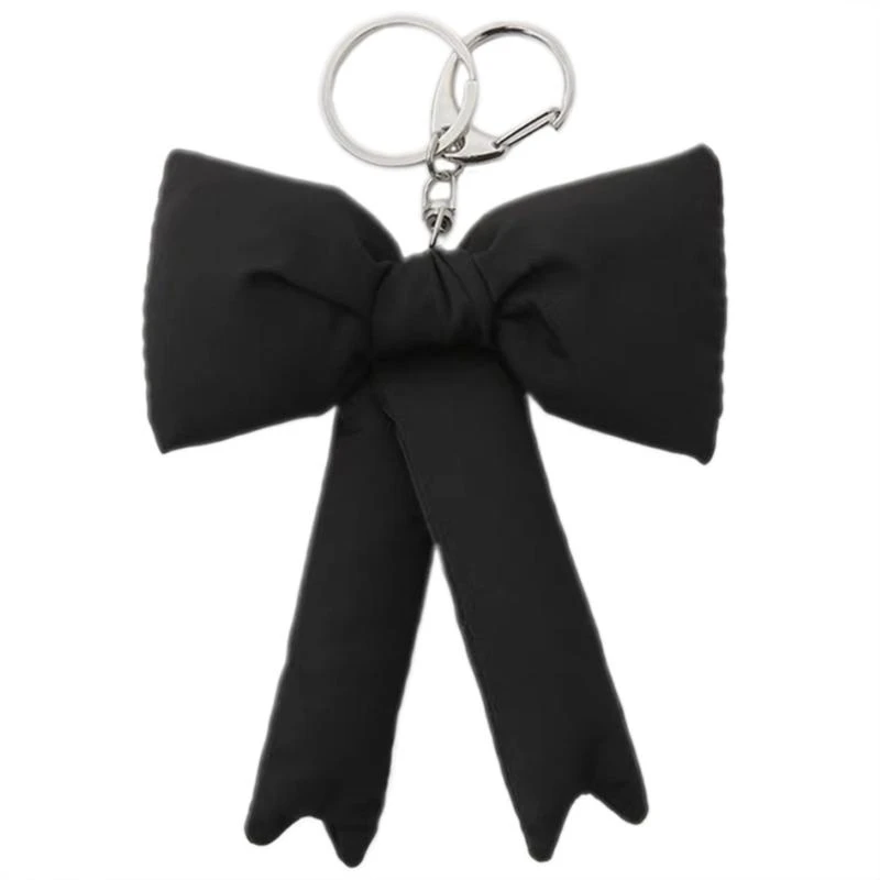 Stylish Bowknot Pendant Keyrings Beautiful Bag Hangings Decoration for Women