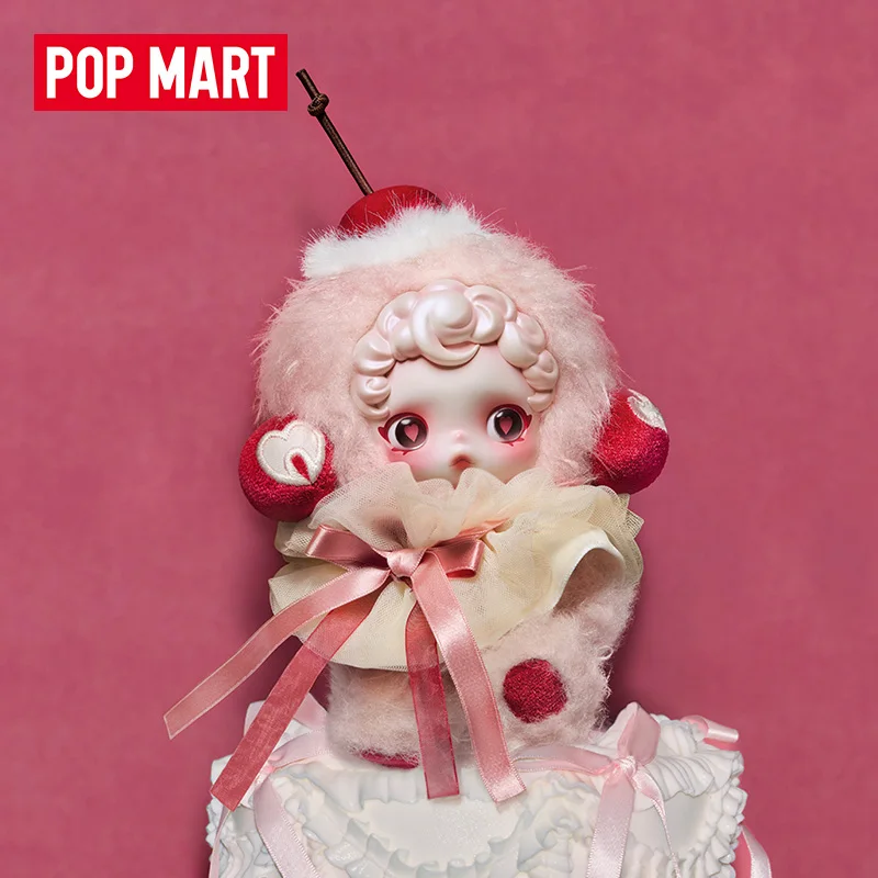 Popmart – boîte mystère originale Skullpanda Sleepless série théâtre, boîte aveugle en peluche en vinyle, pendentif, cadeaux d'halloween pour filles