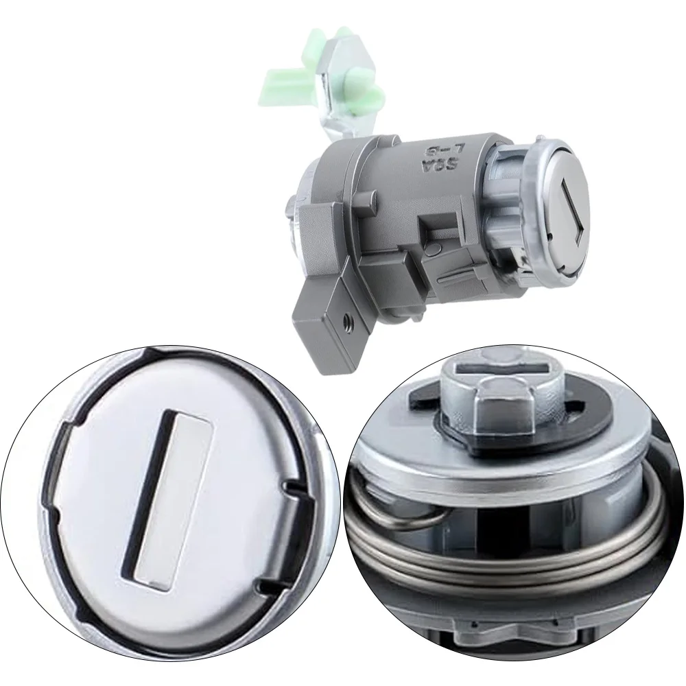 اسطوانة قفل الباب الأيسر للسيارة مع مفتاحين لهوندا بايلوت LX EX EX-L Sport 2003 2004 2005 2006 2007 72185S9VA21 #3