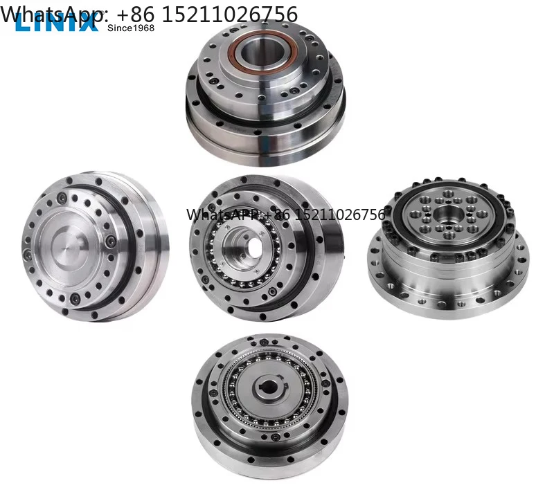 LXH-25-100-V Ratio Harmonic Gearbox 100:1 3500rpm Rated Speed 35rpm Output Speed 87N.m Rated Torque Arm Transmission Gear