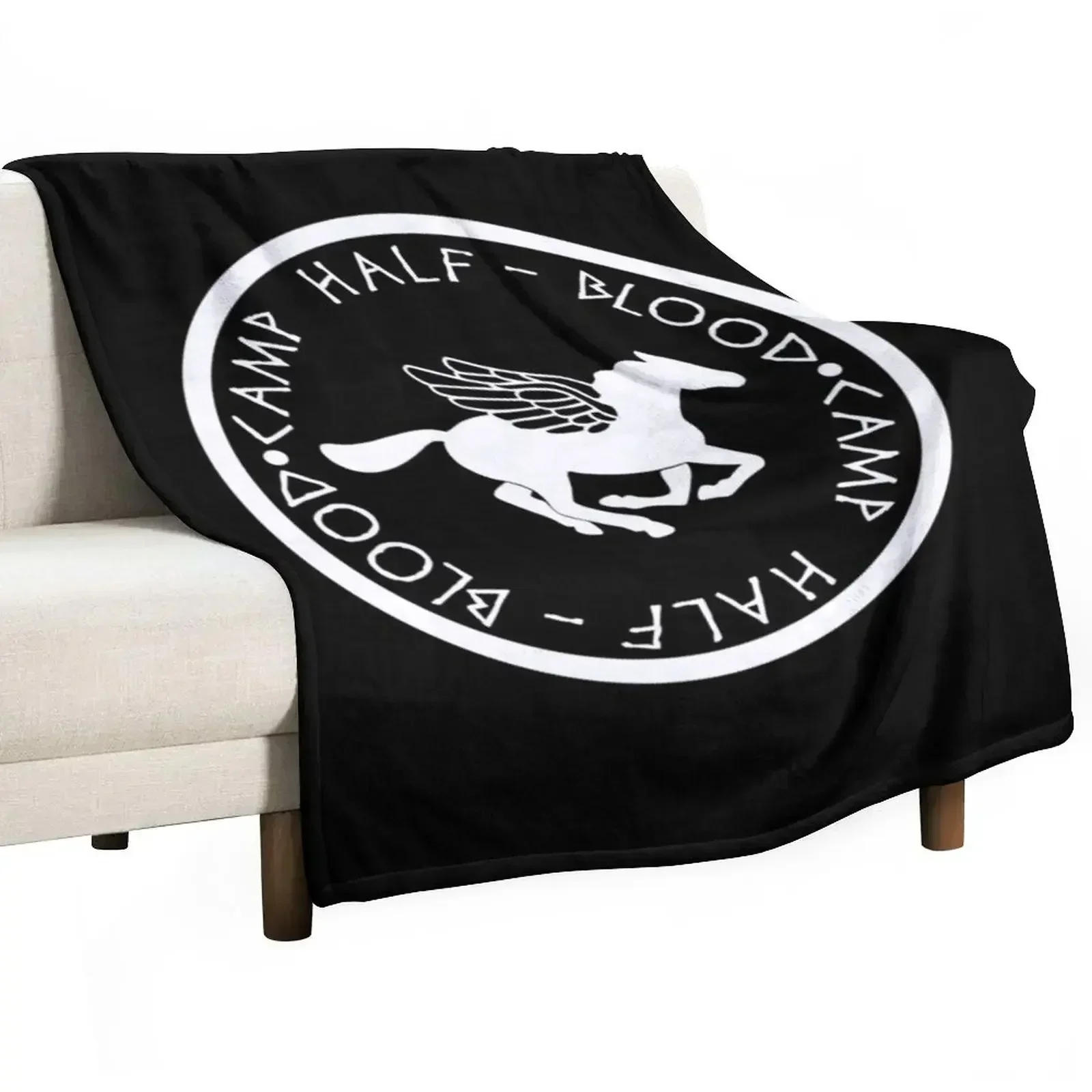 Camp Half Blood - Cool Gift For Mom, Dad and Siblings Throw Blanket Baby Softest Cute Custom Decorative Sofas Blankets