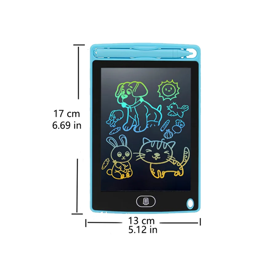 6.5 inch LCD Writing Tablet Drawing Board Educational Toys For Children Birthday, Thanksgiving, Halloween, Easter, Christmas gif