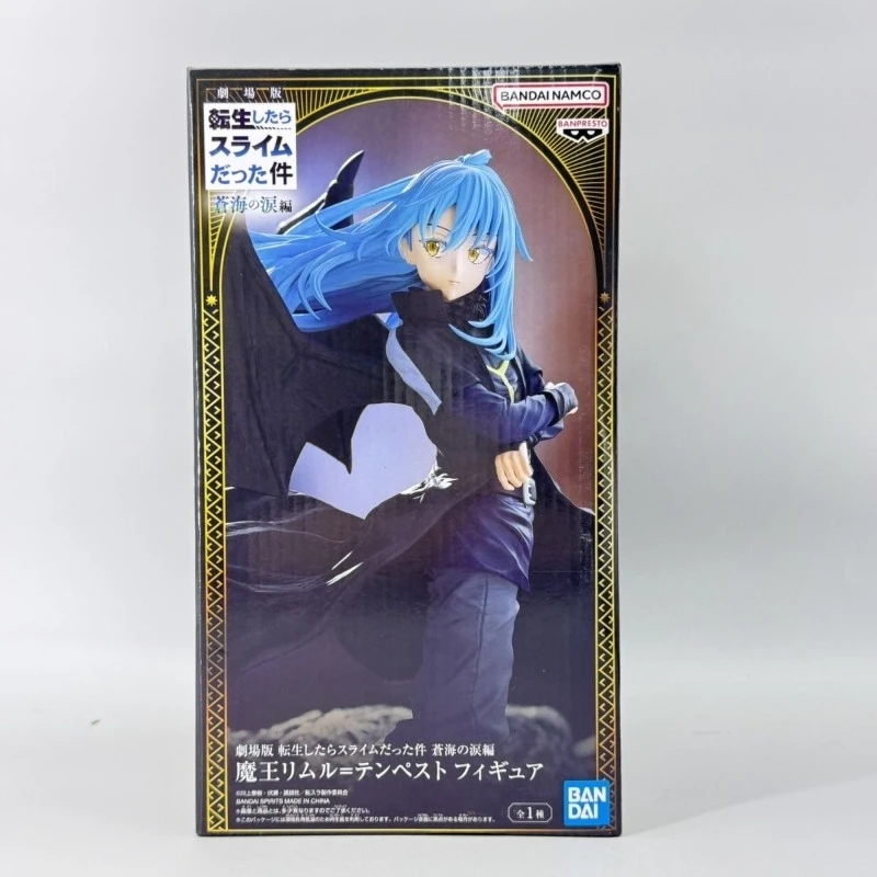 En stock Bandai Banpresto Tensei Shitara Slime Datta Ken Anime Rimuru Tempest con alas Figuras de acción Modelo Juguetes Adornos Regalos