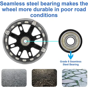 Kinder Fahrradtrainingsräder, Blitz, Stummschalt, Stabilisator, montiertes Kit, Fahrradkompatibel, 12, 14, 16, 18, 20 6 Hauptverkaufsbike ARO 16 Kinder - №6