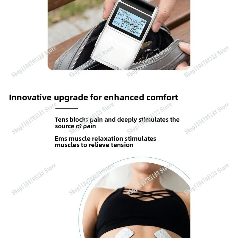 New muscle movement relaxation intelligent massage sticker electrotherapy instrument relaxation massage tool